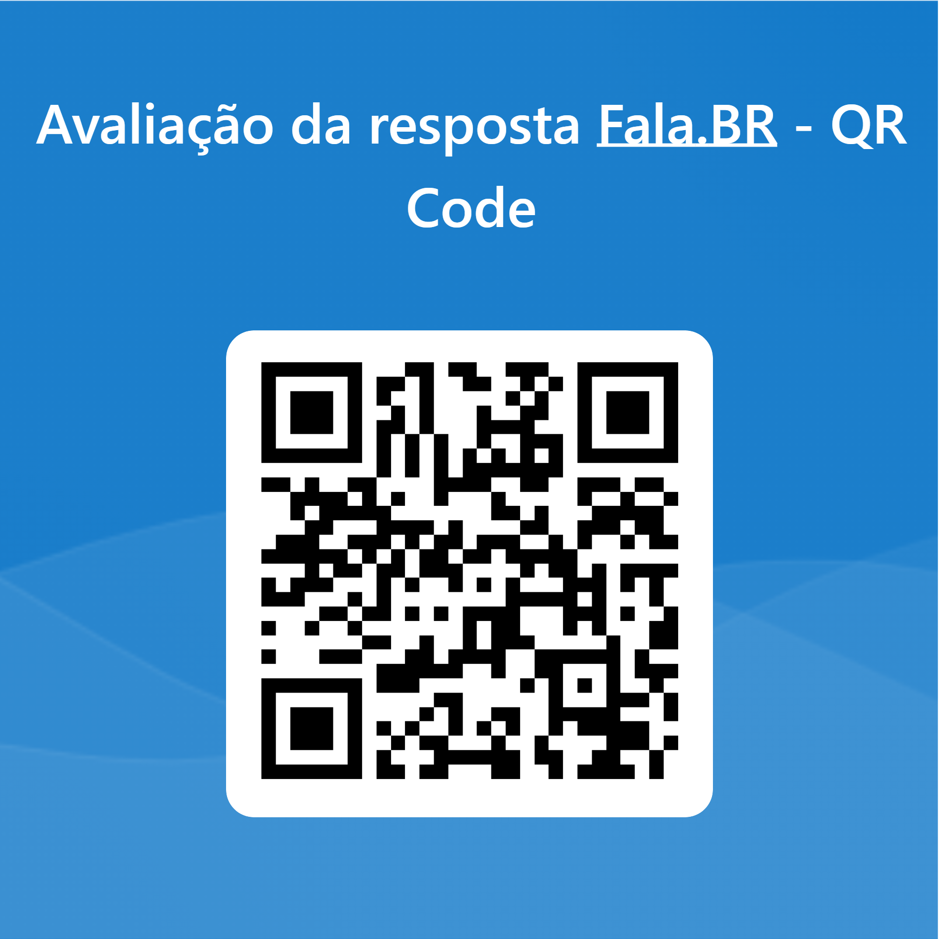 Fale Qr Code Fale com a Ouvidoria — Portal da Transparência e Governança | Serpro